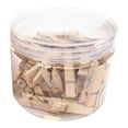 thumbnail image 1 of School savings Wooden Clips Push Pins For Cork Board Artwork For Crafts Arts Projects Photo （log）, 1 of 9