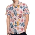 thumbnail image 4 of High Quality Hawaiian Shirts for Men Short Sleeve Aloha Beach Shirt Floral Summer Casual Button Down Shirts Blouses HB7XPZ, 4 of 7