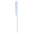 thumbnail image 1 of Highlighting Clip Comb, Teeth Round Safe  Salon Hair Dye Styling with Rat Tail Comb for Unisex, Ergonomic Design, Easy to Carry, Suitable for Salon and Home Use, 1 of 7