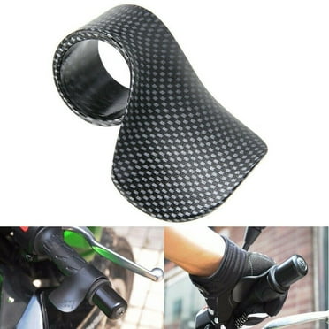 Motorcycle Cruise Control Throttle Assist Wrist Rest Aid Grip Carbon
