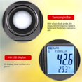 thumbnail image 4 of Illuminance Meter Light Meter Digital Luxmeter Ambient Temperature Measurer High Resolution School For School Hotel Shop, 4 of 5