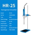 thumbnail image 2 of High Shear Mixer 26000rpm Dispersion Homogenising Emulsifying Food Paints Cosmetic Cream Mixer Homogenizer For Lab, 2 of 5