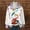 Colorful, variant on Womens Long Sleeve Shirts Ribbon Print Blouse Trendy Top Carnival Outfit for Women