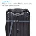 thumbnail image 5 of Unique Bargains 2.5m Length with Quick Release Buckle Luggage Straps, Navy Blue, 5 of 5