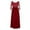 Wine, variant on Babysbule Dresses For Women Ladies Formal Wedding Bridesmaid Long Evening Party Prom Ball Gown Cocktail Dress