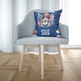 thumbnail image 3 of Patriotic Collie Celebrates 4th of July Pillow Cushion Double Sided Collie Dog Lover Gifts Idea Throw Pillow - 02009, 3 of 4