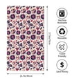 thumbnail image 2 of Pofeuu Skull lips record Guitar Print Hand Towel 27.5" x 16" Soft Absorbent Towel for Bathroom SPA Gym Hotel, 2 of 6