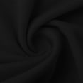 thumbnail image 4 of Mceream Robe Chandail pour Femme 2025 Décontractée à Manches 3/4 Mini-Robe Col Montant à Cordon Chandail Tunique à Enfiler avec Poches Grande Taille Manteau Chamarras Para Mujer Noir m, 4 of 6