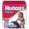 HUGGIES SNUG & DRY DIAPERS, SIZE 5, 92/CS, KIC52367