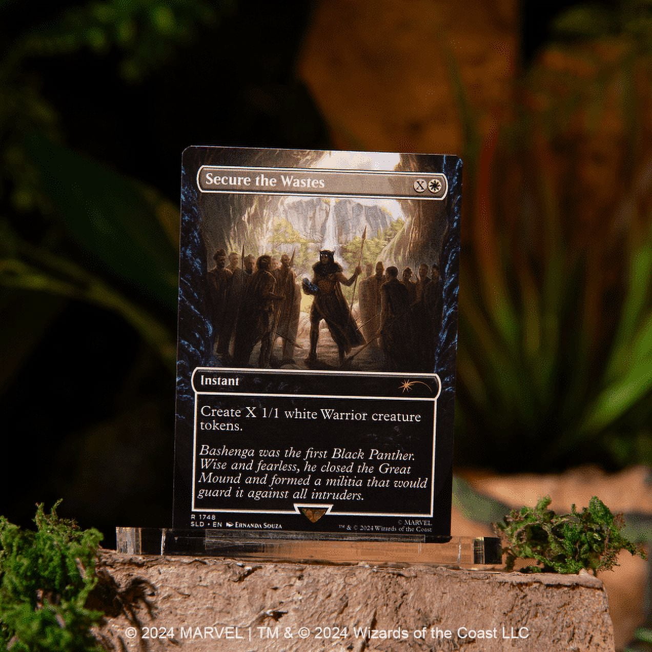 Magic the Gathering Secret Lair x Marvel's Black Panther - Rainbow Foil Edition