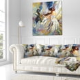 thumbnail image 3 of Designart Love with Endless Music - Abstract Throw Pillow - 18x18, 3 of 5