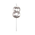 thumbnail image 1 of Birthday Candles Extended Big Number Candle Multicolor 3D Design Cake Topper Decoration For Any Celebration Outdoor Candle Holder Large Wooden Candle Holders Clear Candle Holder Candle Holder for, 1 of 4
