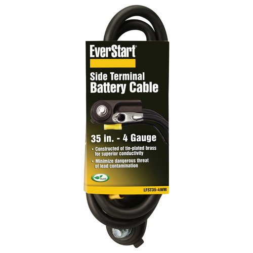 Everstart LFST354WM 4Gauge 34" Side Terminal Battery Cable