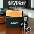 Kulloomii Premium Vinyl Record Cleaner Kit 4in1 Care for Albums with Velvet Brush, Fluid