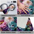 thumbnail image 5 of 1pc Black and white Cat among Flowers Bathroom Rug Bathroom Decor and Accessories- Durable,Anti Slip,And Quick Drying,Suitable For Indoor/outdoor Use - Perfect For Bathrooms,Bedrooms,Kitchens, 5 of 9