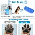thumbnail image 4 of Dog Paw Cleaner Set, Silicone Dog Paw Washer Cup 2 in 1, Portable Grooming Cat Paw Scrubber with Shower Brush, Towel, Finger Set Toothbrush, Pet Gifts for Medium Large Dogs, 4 of 7
