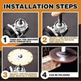 thumbnail image 5 of Angle Grinder Extension Connecting Rod M10 Thread Rotary Shaft Polish Wheel Sander Pad Angle Grinder, 5 of 5
