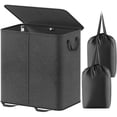thumbnail image 1 of Cesto de ropa Lifewit doble con tapa y bolsas extraíbles 136 L, 1 of 7