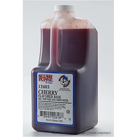 

Slush Puppie Cherry Flavored Base 6 - .5 Gallons…