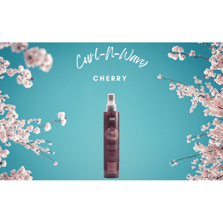 ON NATURAL Curl & Wavy Cherry Bossom Conditioner & Detangler (8oz) ON NATURAL Curl & Wavy Cherry Bossom Conditioner & Detangler (8oz)
