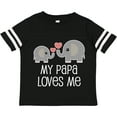 thumbnail image 3 of Inktastic My Papa Grandpa Loves Me Boys or Girls Toddler T-Shirt, 3 of 5
