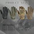 thumbnail image 3 of Gants Squelette Chauds Flexibles à Prise Renforcée pour la Randonnée, Plein Air, Chasse, Airsoft, Paintball, Cyclisme, Moto, Multiusage, TG, Bleu, 3 of 4