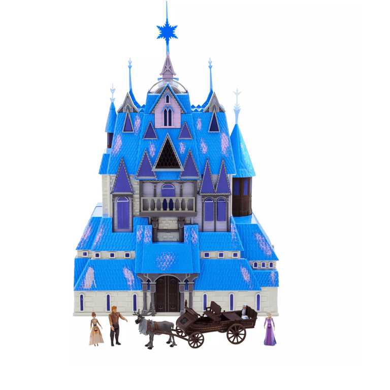 その他 Frozen Castle of Arendelle 4D Cityscape Disney Frozen Arendelle Castle 3D Puzzle, 270 Pieces