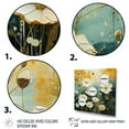 thumbnail image 3 of Designart "Buttercup Meadow White and Yellow Buttercups" Floral Canvas Print, 3 of 5