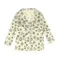thumbnail image 6 of Gunia Kids Boys Girls Christmas Sleepwear Print Long Sleeve Top Pants Soft Comfortable Holiday Festive Family Nightwear Outfit Pjs Pajamas Beige 11-12 Years, 6 of 7