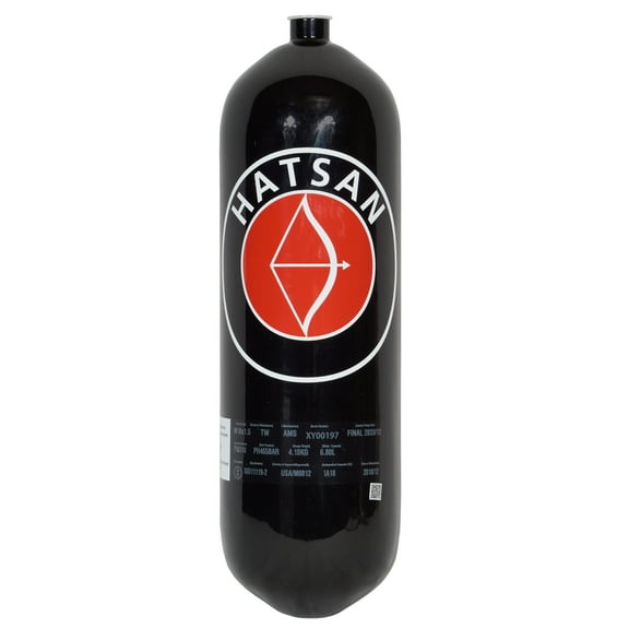 Hatsan TactAir 6.8L CF Fill Tank 4500 PSI Max Fill Pressure