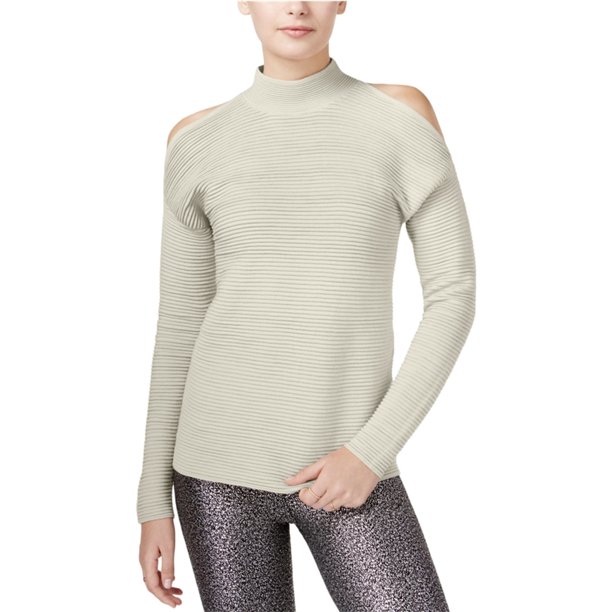 Suéter texturizado bar III para mujer, blanco hueso, grande bar III Pull-over