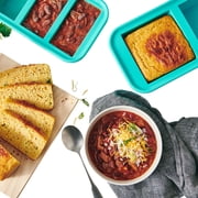 Souper Cubes Silicone Freezer Storage Tray, 5 Pack