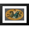 thumbnail image 2 of William Bouguereau 14x11 Black Modern Framed Museum Art Print Titled - Arion on a Sea Horse (1855), 2 of 5