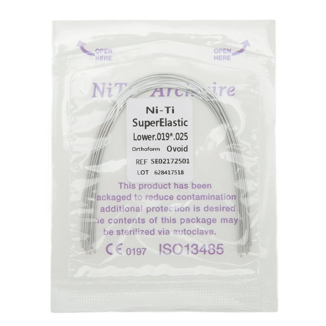 Elastic Orthodontic Arch Wire,50pcs Dental Orthodontic Arch Orthodontic Rectangular Arch Wire Dental Arch Wire True to Its Promise