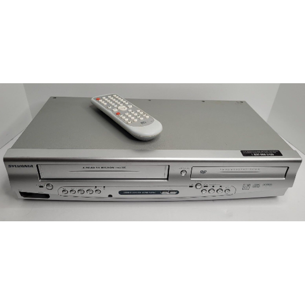 Sylvania DVC841 DVD VCR Combo Dvd Player Vhs Player with Remote and