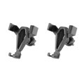 thumbnail image 3 of Speravity Soporte autoadhesivo para teléfono inteligente Soporte giratorio para teléfono móvil Soporte ajustable para teléfono Soporte de aluminio para negro 2piezas Speravity CBP142996, 3 of 6
