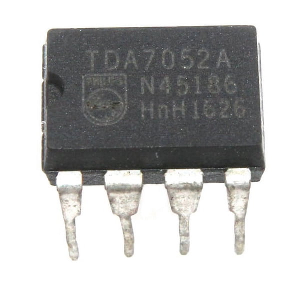 TDA7052A, BTL Mono Amplifier with DC Volume Control, Vp=18V, Po=1W, Gv=36dB