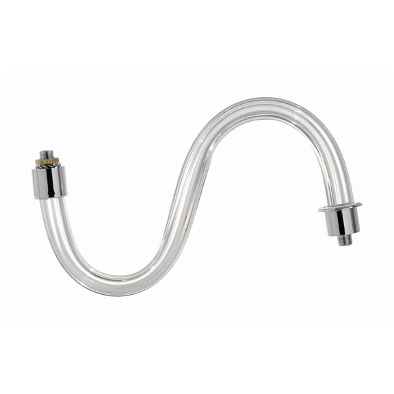 B&P Lamp® 8 Inch (203Mm) Fluted Glass Chandelier Arm