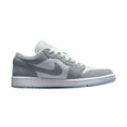 thumbnail image 2 of Women's Jordan 1 Low White/Wolf Grey-Aluminum (DC0774 105) - 11, 2 of 3