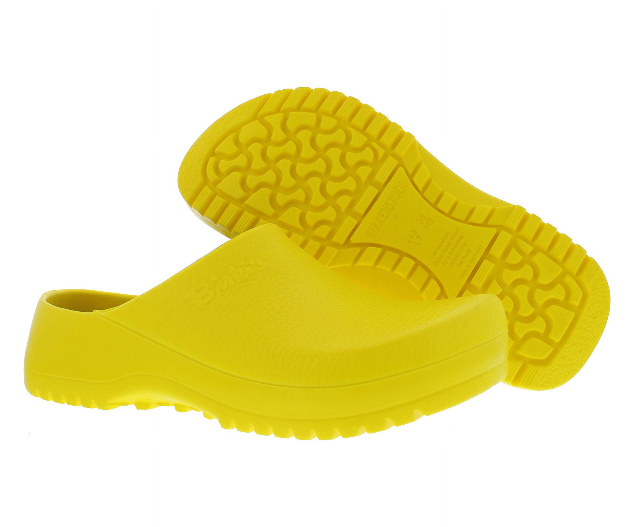 Birkenstock Super-Birki Unisex Shoes Size 3, Color: Yellow