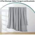 thumbnail image 6 of Queen Sheet Set for Air Mattress, 6 Piece Air Bed Sheets Set with 18-24 Inches Extra Deep Pocket, Soft & Breathable Inflatable Bed Sheet Set with Flat Sheet, Fitted Sheet and Pillowcases, Grey, 6 of 6