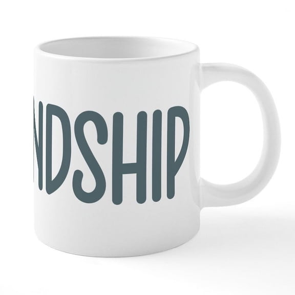 CafePress - Hashtag Friendship - 20 Oz White Ceramic Mega Mug