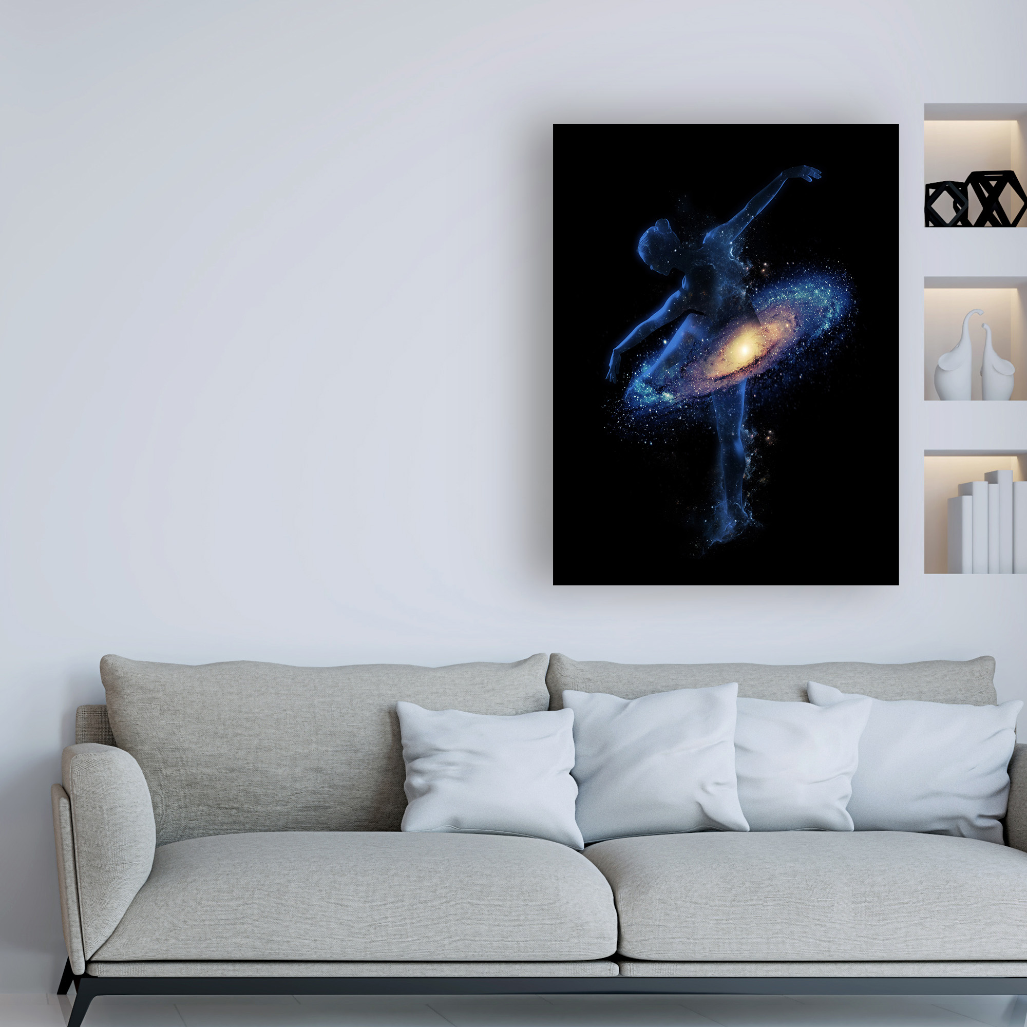 Trademark Fine Art 'Cosmic Dance' Canvas Art by Robert Farka