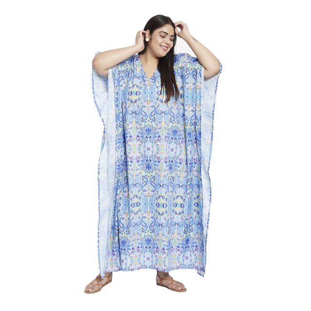 Oussum Robes Caftans Grande Taille pour Femmes Longue Robe Maxi Caftans pour Dames