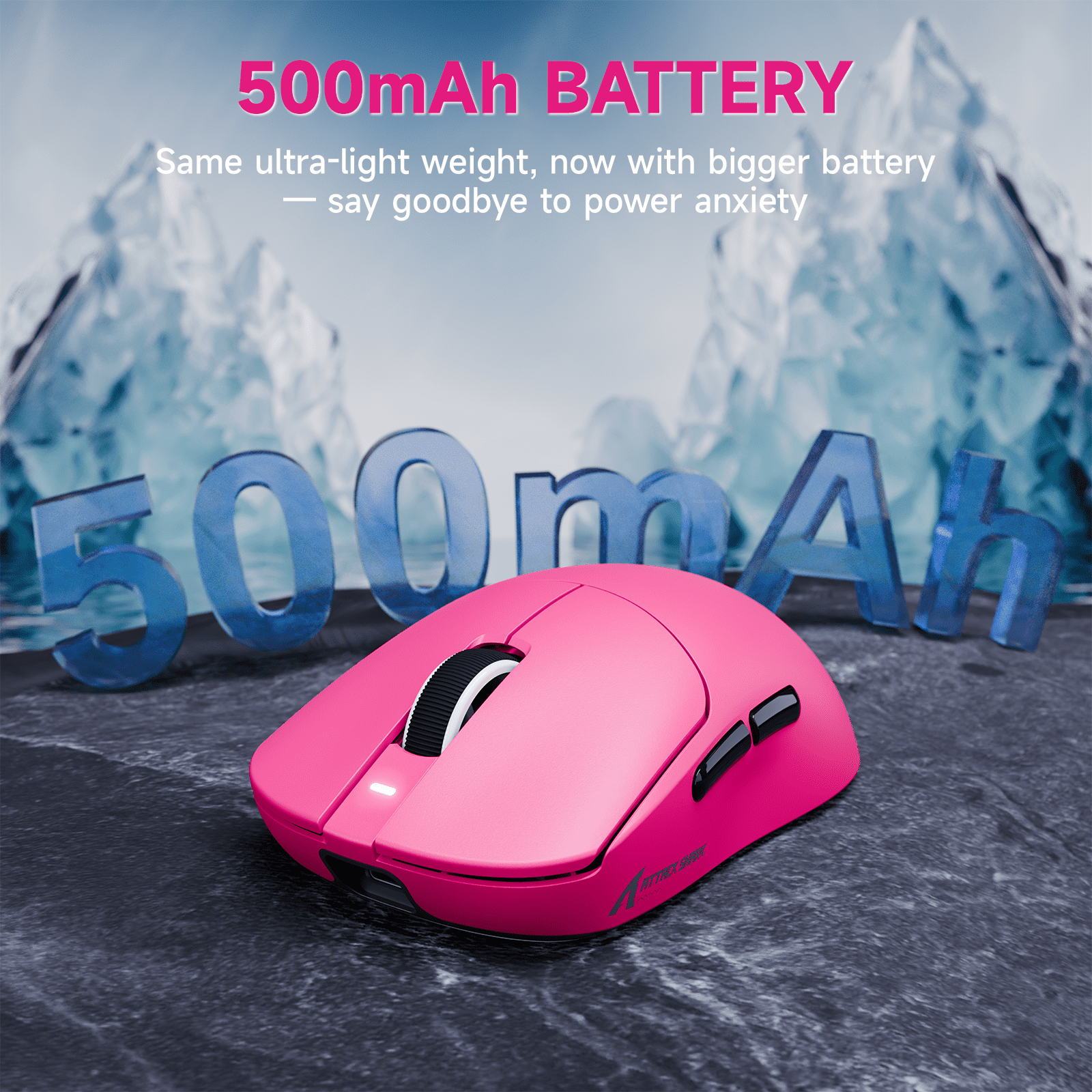 ATTACK SHARK X8PLUS Tri-mode Wireless Gaming Mouse With C06 ULTRA Cable