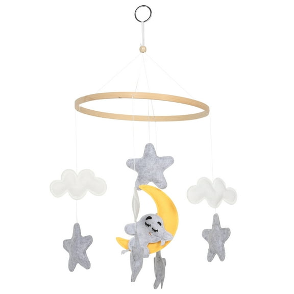 ORDDIART 1Pack Baby Mobile for Bassinet with Felt Material and Decorative Touch for Nursery 23.6X9.1X9.1in