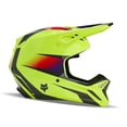 thumbnail image 2 of Casco de motocross Fox Racing V1 Flora Yellow Small, 2 of 7