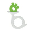 thumbnail image 2 of Nuby Silicone Fun Teethers for Infants, Bunny and Tuba, Blue and Green, 2 Pack, 2 of 9
