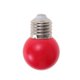 thumbnail image 1 of 1PC LED Color Light Bulb Colorful Outdoor Waterproof Lamp E27 Screw Small Bulb 3W Red Light Bulb (Red PC Glossy No Package Box), 1 of 3