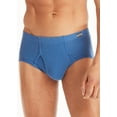 thumbnail image 2 of Hanes Men's Value Pack Covered Waistband Dyed Briefs, 6 Pack, 2 of 7